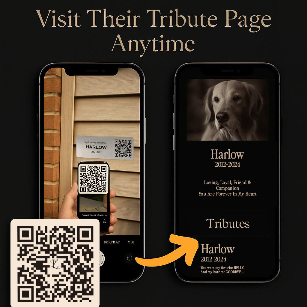 Custom Pet Tribute Plaque